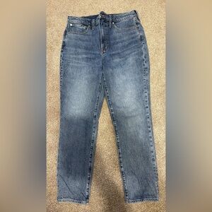 Madewell High Rise Blue Jeans